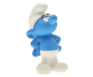 Plastoy: Smurf with Hands on Back Piggy Bank Figure 80032 (2014)