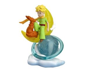 Plastoy The Little Prince and Fox on the Moon Figurine