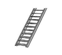 Plastruct 1/100 Scale Stairs 2pcs # STAS-4
