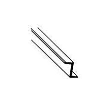 Plastruct ZFS-21cm Styrene Zee Bar (5) PLS90595