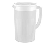 Plasttic Pitcher - 2.7L Water Carafe | Iced Tea Pitcher Jug for Pimms & Punches Juices & Beers | Carafe Juice Mixing Pitcher for Juice and Milk Clear Ice Tea Maker