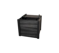 Plaswood Heavy Duty Recycled Plastic Composter - 480 Litre, Easy Assembly, Complete With Lid, Will Never Rot