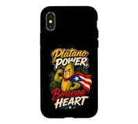 Platano Power Boricua Heart Puerto Rican Case for iPhone X/XS