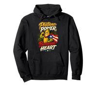 Platano Power Boricua Heart Puerto Rican Pullover Hoodie
