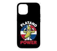 Platano Power Muscular Plantain Dominican Republic Flag Case for iPhone 12/12 Pro