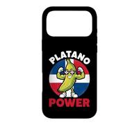 Platano Power Muscular Plantain Dominican Republic Flag Case for iPhone 17 Pro Max