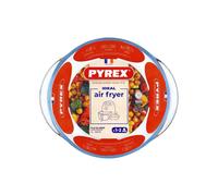 Plate air fryer - PYREX - 1450140 - Round - Made of borosilicate glass - 20 cm