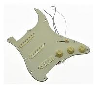 Plate Alnico Single Pickup Set Three-layer Guitar Plate Guitar Accessories (Color : 3 layers light yellow)