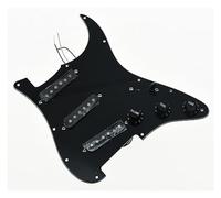 Plate Alnico Single Pickup Set Three-layer Guitar Plate Guitar Accessories (Color : Bk white bk)