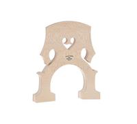 Plate bass bridge, double bass bridge model Bubenreuth 3/4 foot width 155, Made in Germany