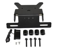 Plate Bracket Compatible With Suzuki For SV650 ABS 2015-2021 For SV650X 2018-2021 Motorbike License Plate Holder Frame With Light Tail Tidy