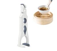 Plate Clamp - ABS 22 x 5 x 4 cm | Double Head | Scalding Protection for Hot Bowls | Kitchen Tool for Safe Handling of Hotplates, Bowls and Cookware in the Home and I