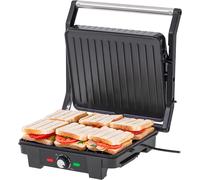 Grid Electric Steak Grill Non-Stick Panini Plate X Sandwich Toaster