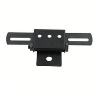 Plate Holder Adjustable Motorcycle License Plate Mount Holder Universal Folding License Plate Tail Light Bracket Replacement Part License Plate Bracket(1set Black)