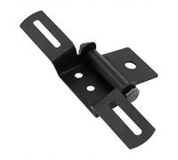 Plate Holder Adjustable Motorcycle License Plate Mount Holder Universal Folding License Plate Tail Light Bracket Replacement Part License Plate Bracket(2set black)