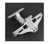 Plate Holder For Keeway For RKF 125 For RKF125 2018-2023 2022 2021 2020 2019 Motorcycle Accessores Rear License Plate Mount Holder Turn Signal Lights Number Plate Holder(Silver)