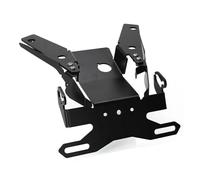 Plate Holder For XADV750 For X-ADV750 For XADV 750 2021 2022 2023 2024 2025 License Plate Holder Bracket Rear Tail Tidy Fender Eliminator Kit Number Plate Holder(Black NO Light A)