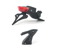Plate Holder Motorcycle License Plate Holder For Trident 660 For TRIDENT660 2021- Rear Short Tail Stock Light Part Number Plate Holder(A set red)