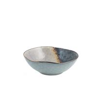 Plate in Stoneware Crackle Bottom 17.5cm, Brand H&H
