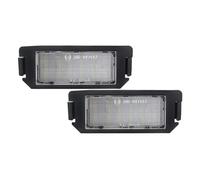 Plate Lamp License For Hyundai I20 For Veloster FS XG 30 GK 12V White 2Pcs Car Number Backlight Lamp License Plate Lights Bulb Canbus Number Plate Lamp