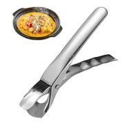 Plate Lifter - Heat-proof Dish Grabber Clamp for Microwave Bowl, Pan, Non-Slip Gripper Holder for Kitchen Cooking Tool, Steamer School Picker Aid, Cradle Handle Carrier Li