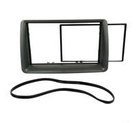 Plate Navigation Bezel and For Dvd Mounting Frame Compatible Audio Installation Kit Dashboard Frame Surround Trim Car Stereo Fascia Panel for Panda Abs