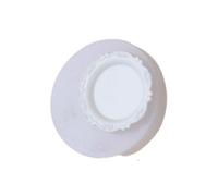 Plate Silicone Mold with Ornate Border Pattern for Resin Casting, Display Scenes and Decorative Accessory Projects Small Plate Mold Decorative Border Silicone Resin Casting Display Scene Accessory