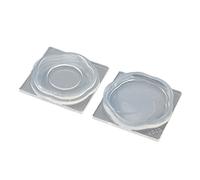 Plate Silicone Molds Fondant Cake Decorating Molds Chocolate Candy Making Mold Dish Shaped Clay Dish Silicone