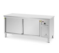 Plate Warmer - 180 x 70 x 85 cm - 30 to 80 °C - Royal Catering RCWC-70180