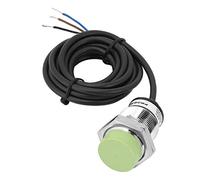 Plated Brass PR30 15DN NPN NO Inductive Proximity Sensor Switch Detection 15mm Non Contact Position Switch for Machine Tools Metallurgy Industry ABS Brass Material