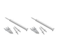 Plated Double Headed Invisible Nails Reversible Headless Nails 100 / 200pcs for Wooden Baseboards & Carpentry Projects Damage Easy Mounting