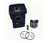 Plated MS250 Cylinder Piston Pin Assy Fit for 025 MS250 42.5MM Chainsaw Replacement Parts(Nikasil Plated)