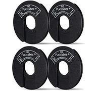 PlateMate 1.25 Lb each R-3 Micro Loading Weight Plates Use with Metal, Rubber, Vinyl or Urethane Dumbbells (Two Pair)