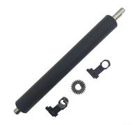 Platen Roller Kit with Bearings and Gear for Zebra GK420T GX420T GK430T GX430T Thermal Printers, Part 105934-035, Rubber Material, Black