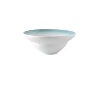 Plates Creative Dinner Plate Household Soup Bowl Instant Noodle Bowl Salad Bowl Large Soup Bowl White Stone Pattern Ceramic Tableware Dishes(A)