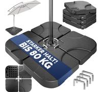 Plates for umbrella stand set of 4 105x105x7cm