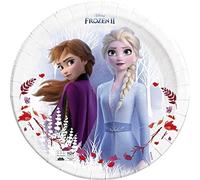 Plates Paper Compostable Frozen 2 23cm - 8 pieces