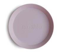 Mushie Round Dinnerware Plates plate Soft Lilac 1 pc
