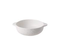 Plates Stone Patterned Ceramic Bowl Double Ear Soup Bowl Large Capacity Noodle Bowl Salad Bowls Frosted Cuisine Tableware Dishes(A,M)