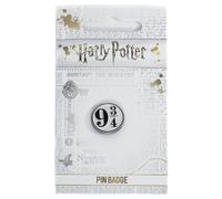Platform 9 3/4 (Harry Potter) Pin Badge, Standard, Silver-coloured