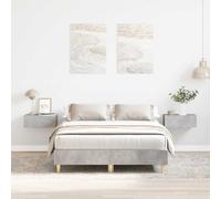 Bed Frame No Mattress Engineered Wood
