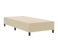 Platform Bed Frame Fabric Modern Minimalist Contemporary Sleek Design vidaXL