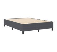 Platform Bed Frame Fabric Modern Minimalist Contemporary Sleek Design vidaXL
