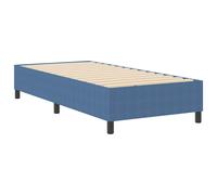 Platform Bed Frame Fabric Modern Minimalist Contemporary Sleek Design vidaXL