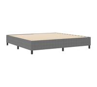 Platform Bed Frame Fabric Modern Minimalist Contemporary Sleek Design vidaXL