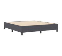 Platform Bed Frame Fabric Modern Minimalist Contemporary Sleek Design vidaXL