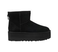 Platform Boots with Suede Upper and Round Toe - female - UGG - Winter Boots - Black - 7 UK - Shoes 7 UK