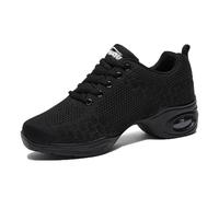 Leichtrit Platform Dance Sneakers,Lady Split Sole Athletic Walking,Women's Jazz Shoes Lace Up,Walking Trainers Ballroom,Breathable Air Cushion,forwalking,jazz Dance,quare Dance,ballroom Dance