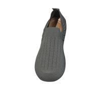 Platform Loafers for Women Ladies Summer Shoes Dark Wedges Shoes for Women Fly Weave Lightweight Casual Sneakers Breathable Comfortable Casual Earth Spirit (Grey,5.5)