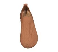 Platform Loafers for Women Ladies Summer Shoes Dark Wedges Shoes for Women Fly Weave Lightweight Casual Sneakers Breathable Comfortable Casual Earth Spirit (Coffee,6.5)